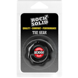 RockSolid by Doc Johnson Cockring The Gear 20 mm Noir